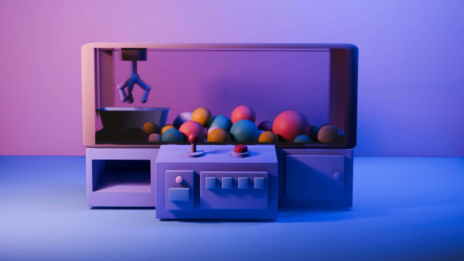 Board of Blender 3D work